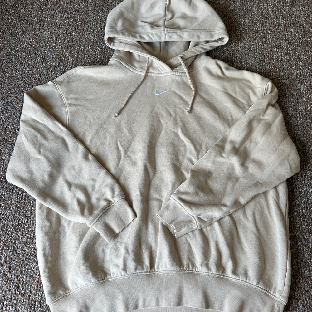 Nike Beige Hoodie